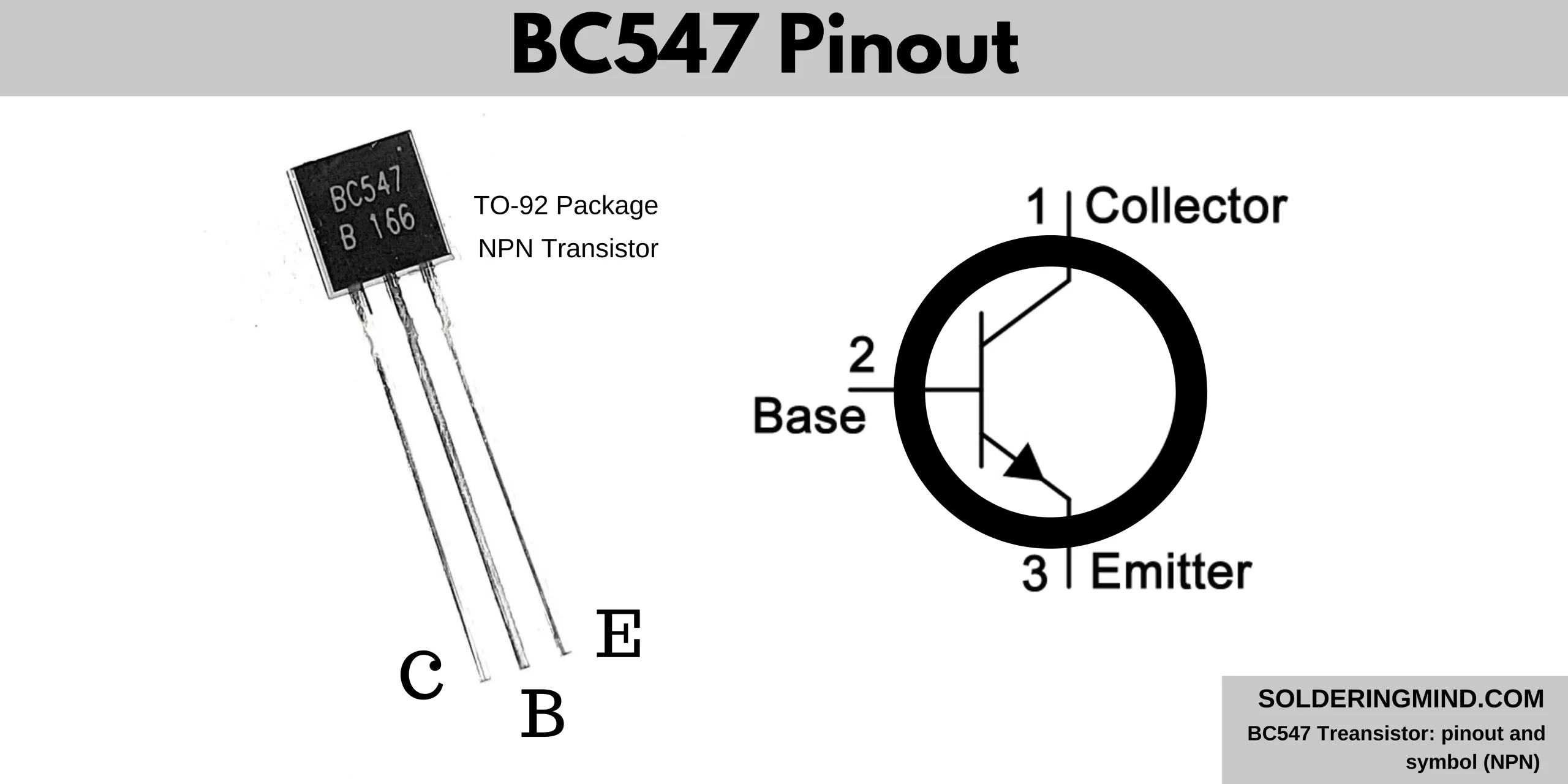 bc547 pin